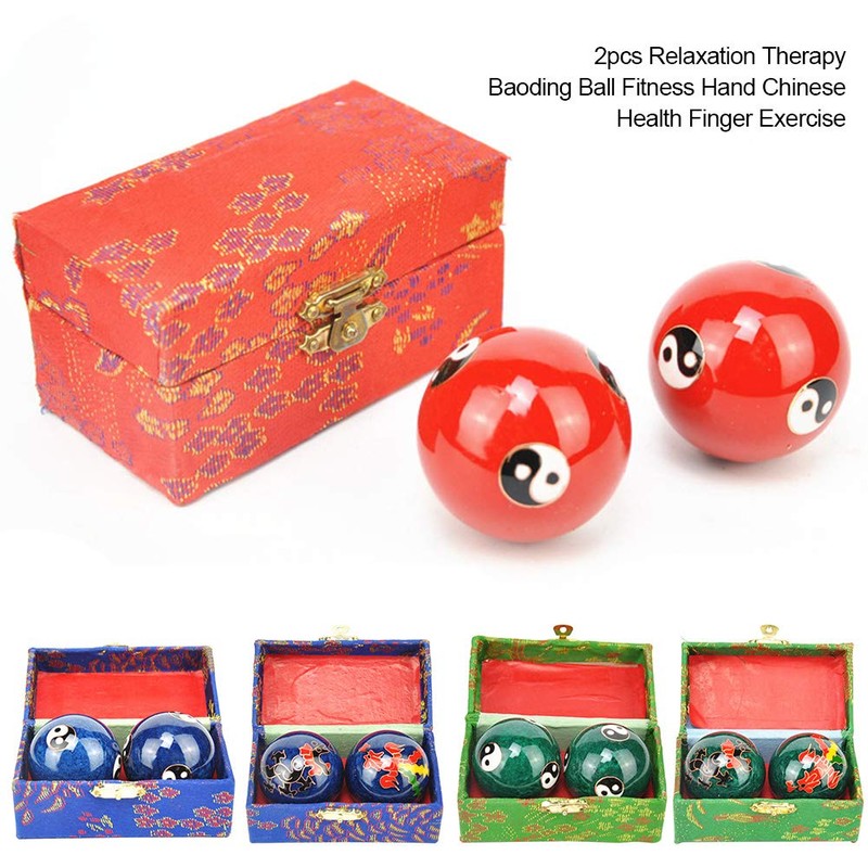 2 Pcs Baoding Balls, Chinese Health Exercise Stress Balls, Meditation