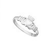 Biddy Murphy, Women's Irish Claddagh Ring, Real 925 Sterling Silver