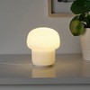 Ikea Tokabo Table lamp with LED Bulb Glass Opal 103.580.13