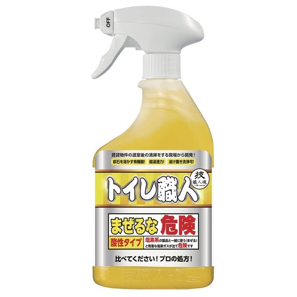 Makoto Sesame technique craftsmanship toilet craftsman toilet for powerful cleaning agent 500ml