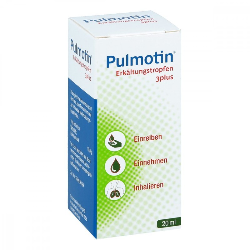 Pulmotin Cold Drops 3plus 20 ml