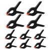 10 Pieces Large Nylon Spring Clamps, 6 Inch and 4