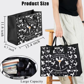 BDPWSS Fourth Book Merchandise Fourth Book Fans Tote Bag Basgiath War Gift I Will Not Die Today Dragon Rider Gift (die not today BLTE)