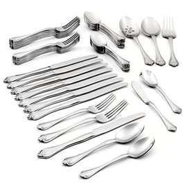 Oneida Boutonniere Flatware, 20 Piece, Silver