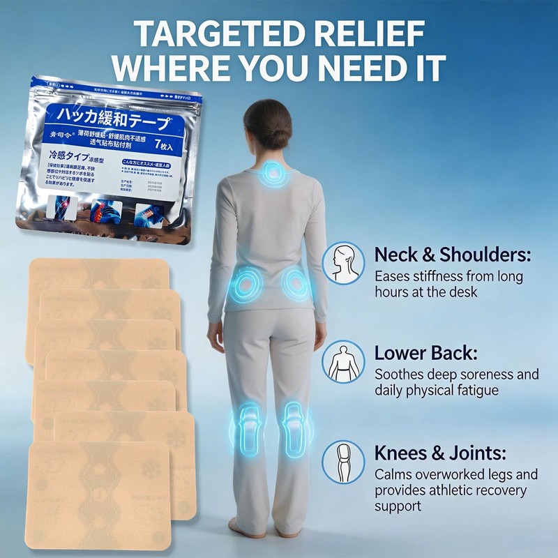 BonePain Patch Thermal Patches Alternative, 7 Patches/Bag