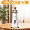 Aisny Lighthouse Decoration, Light House with LED Light, Moon Projection,