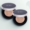 ccone CC1 Ink Long Cover Matte Foundation Cushion Pact Mini, No. 23, 2 pcs. / 씨씨원 잉크 롱 커버 매트 파운데이션 쿠션 팩트 미니, 23호, 2개