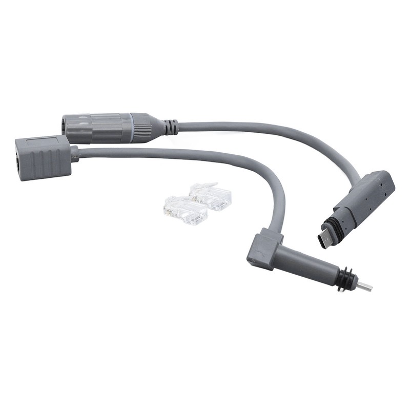 SPX Plug to RJ45 Adapter 1200Mbps Transmission Speed Rectangular Satellite