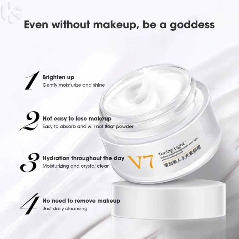 Crema Hidratante Facial Eurpattract Toning Light 50ml Hipoalergénica