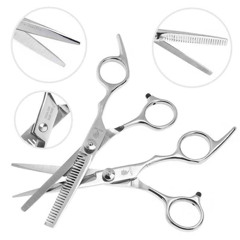 Professional Hair Cutting Thinning Scissors Family Salon Barber Shears Hairdressing
