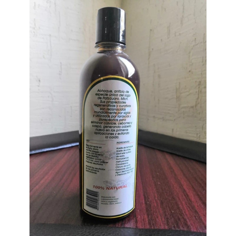 Shampo Anticaída De Aceite Achoque Y Bergamota 500 Ml Kaxel