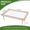 YiePhiot Herb Drying Rack, Wooden Herb Drying Rack, Wood Pasta