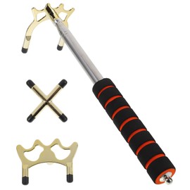 Gatuida 1 Set Pool Stick Bridge Billiard Cue Support with Eva Grip for Easy Use Durable and Portable Billiards Accessory for Optimal Angles and Enhanced Gameplay