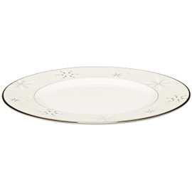 Lenox Federal Platinum Snowflake Accent Plate,Accent Plate, Snowflake