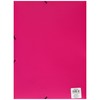 Pagna A4 Lucy Trend Colour Elasticated Folder - Pink/Orange/Green/Blue