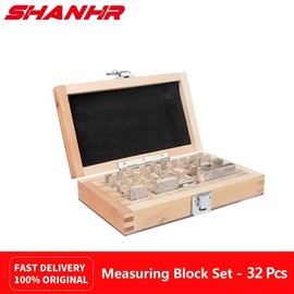 SHANHR 32개/세트 1등급 블록 게이지 캘리퍼스 검사 측정 도구 [01 China Mainland] [02 0 grade] SHANHR 32 Pieces/Set Grade 1 Block Gauge Calipers Inspection Measuring Tool [01 China Mainland] [02 0 grade]
