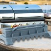 Kebab Maker Kebab Skewers Press, Portable Plastic Kebab Maker, Manual