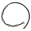 Fuel Injector Return Overflow Pipe Hose 13537799993 Leak Proof Fit