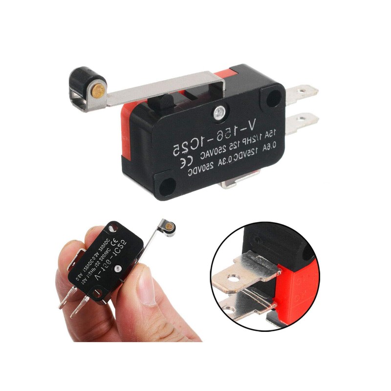 hiBCTR 20-Pack V-156-1C25 SPDT Limit Switches – Silver-Alloy Contacts with