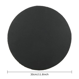 3 Pack Slate Cheese Boards, 12 x 12 Inch Slate Cheese Tray Round Charcuterie Boards Serving Tray Slate Platter Display Chalkboard with Soapstone Chalk for Serving Cheese, Appetizer, Sushi