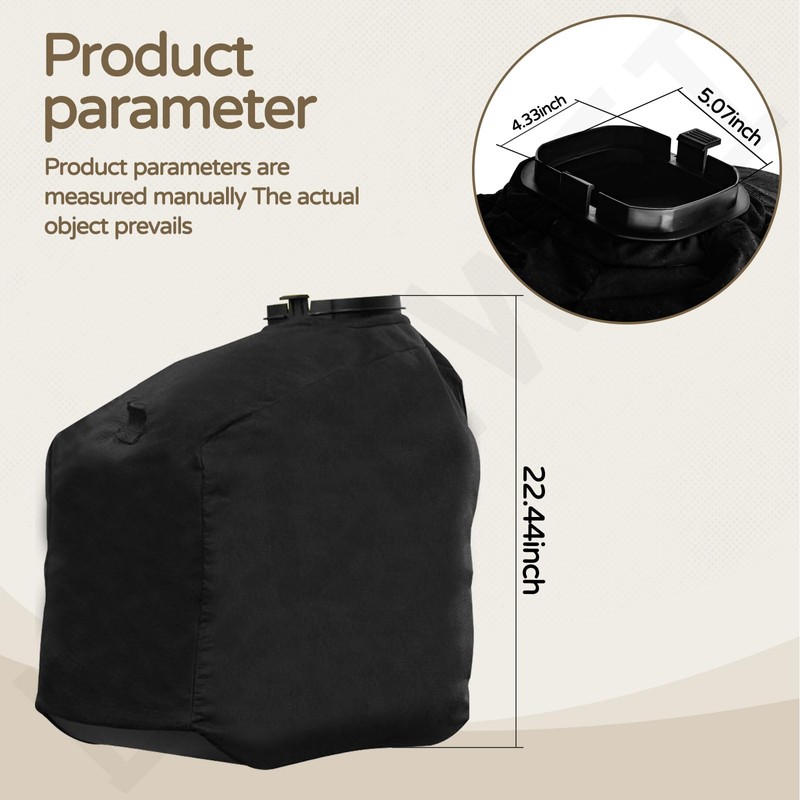 205110001 Leaf Vaccum Vac Attack Bag for Ryobi 40V Cordless