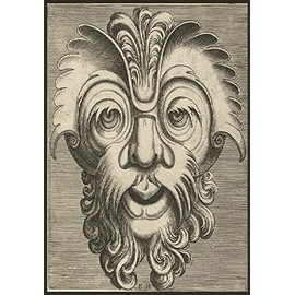 Magnets Refrigerator Funny Souvenir - FRANS 2X3 Fridge Magnet HUYS Artist ETCHINGS Ships Strange Beautiful MASK FACE