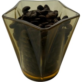 Rattleware Amber 5 Spouted Plastic Espresso Measuring Pitcher - Versatile and Durable for Kitchen and Laboratory Use - Stackable and Dishwasher-Safe