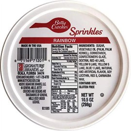 Betty Crocker Decor Topping Sprinkles Carousel 10.5 oz (Pack of 12)