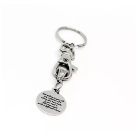 JKCE Designs Make Choices Charm Keychain, Daughter Gift, Wife Gift, Friend, Divorce Gift