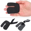 Weiyiroty Soft Archery Finger Guard, Bow Finger Guard, Archery Accessory