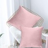 NAFAY LIVING Velvet Cushion Covers- 45cm x 45cm Square Throw