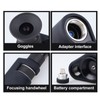 400X Handheld Fiber Optic Microscope Monocular Handheld Fiber Optic Microscope