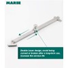 Marie 335mm Casement Stay Window Latch Lock Stainless Steel Heavy