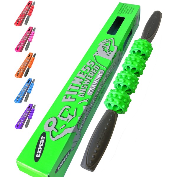 Massage Roller Stick | Muscle Roller Stick - Advanced Green