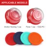 Sophico 1 Cup Round Silicone Storage Cover Lids Replacement for