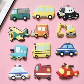 12Pcs Dinosaur Magnets for Fridge, Animals Refrigerator Magnets Stickers, Funny Fridge Magnet Shape for Kids Home Kitchen Whiteboard Door Decorative