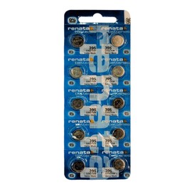New Renata Batteries 10 Pcs/ 1 Card Silver Oxide Battery SR927SW, 395