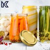 KADAX Screw Cap fi58mm Twist Off Lids Set Metal Replacement