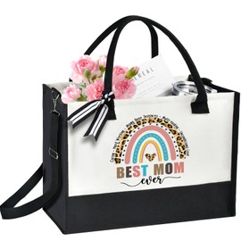 Erpotyl Erpotyl Mothers Day Gifts for Mom from Daughter Son,Gifts for Mom Wife Grandma,Tote Bag Birthday Present for Women Teacher