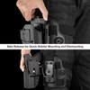 Level II Tactical Drop Leg Holster, Universal Leg Holster Fits