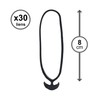 Flandria 30 Links Anchor Rubber 8 cm for Tying Plants