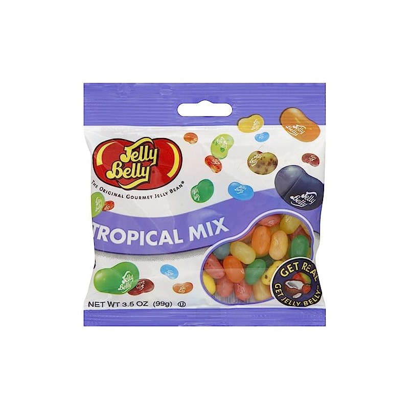 Jelly Belly 66115 3.5 Oz. Jelly Belly® Tropical Mix 1