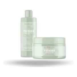 Faramasi Crema Hidratante Sólida Y Jabon De Ducha Pistachio.