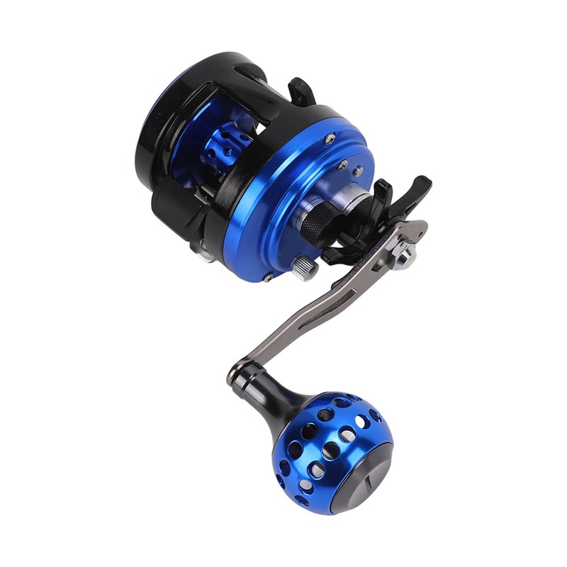 Metal Drum Fishing Reel 7+1BB 4.7:1 High Speed 6KG Maximum