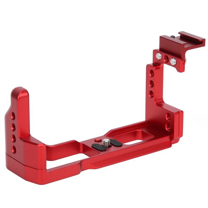 Metal Microphone Stand L Quick Release Plate Vertical Shooting Handle