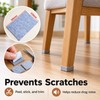 2-Pack Self-Adhesive Felt Furniture Pads - Cut-to-Fit Floor Protectors for