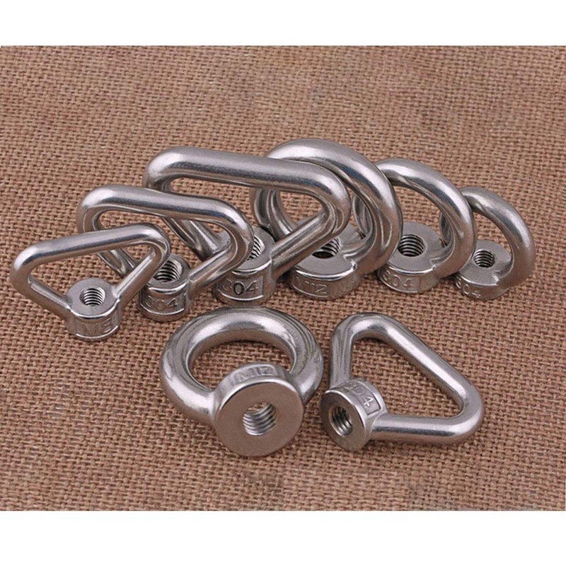 BOZONLI M8 Ring Nut 304 Stainless Steel Triangular Ring Nuts