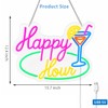 Chordwave LED Bar Sign – Happy Hour Neon Bar Sign