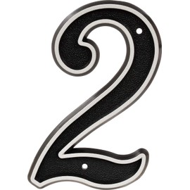 Hillman 845894 5.5-Inch Reflective House Number (#2)