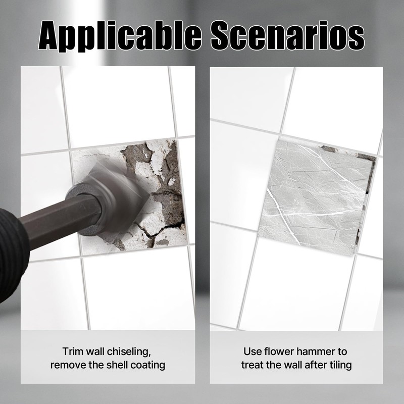 Vearter SDS Max Bushing Tool 16 Tips, 8-1/2'' X 1-1/4''